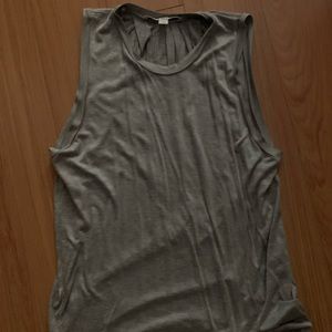 Acne studios collection heather grey tank
